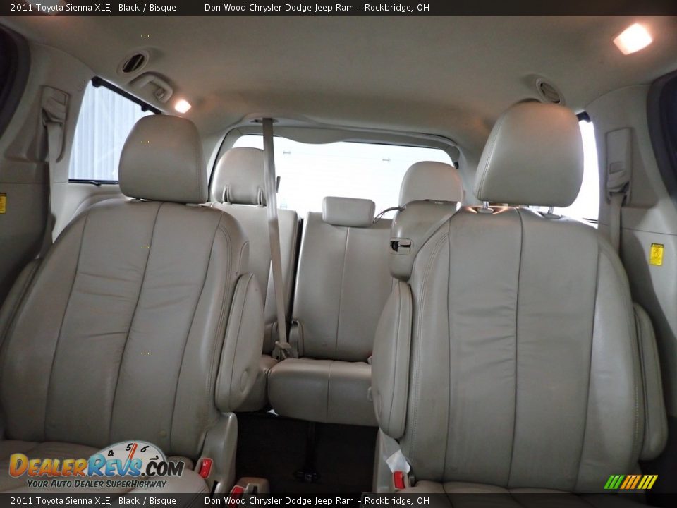 2011 Toyota Sienna XLE Black / Bisque Photo #26