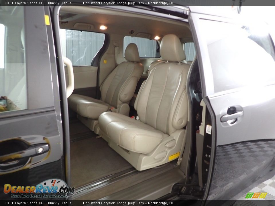 2011 Toyota Sienna XLE Black / Bisque Photo #27