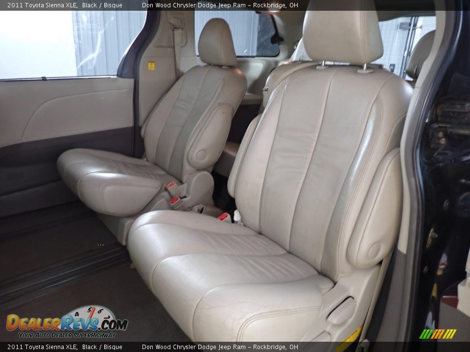 2011 Toyota Sienna XLE Black / Bisque Photo #28