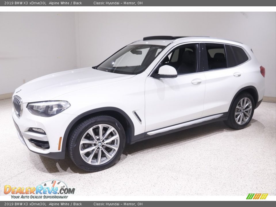 2019 BMW X3 xDrive30i Alpine White / Black Photo #3