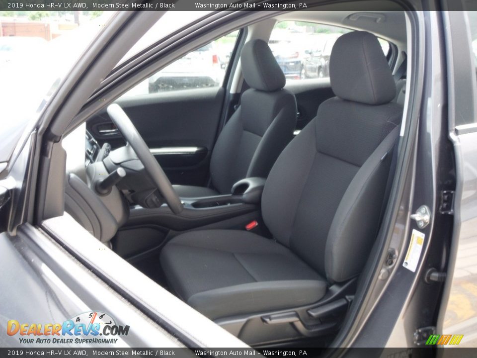 2019 Honda HR-V LX AWD Modern Steel Metallic / Black Photo #11