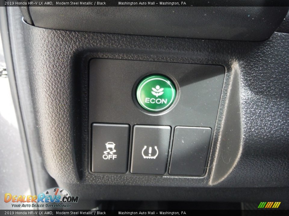 2019 Honda HR-V LX AWD Modern Steel Metallic / Black Photo #13