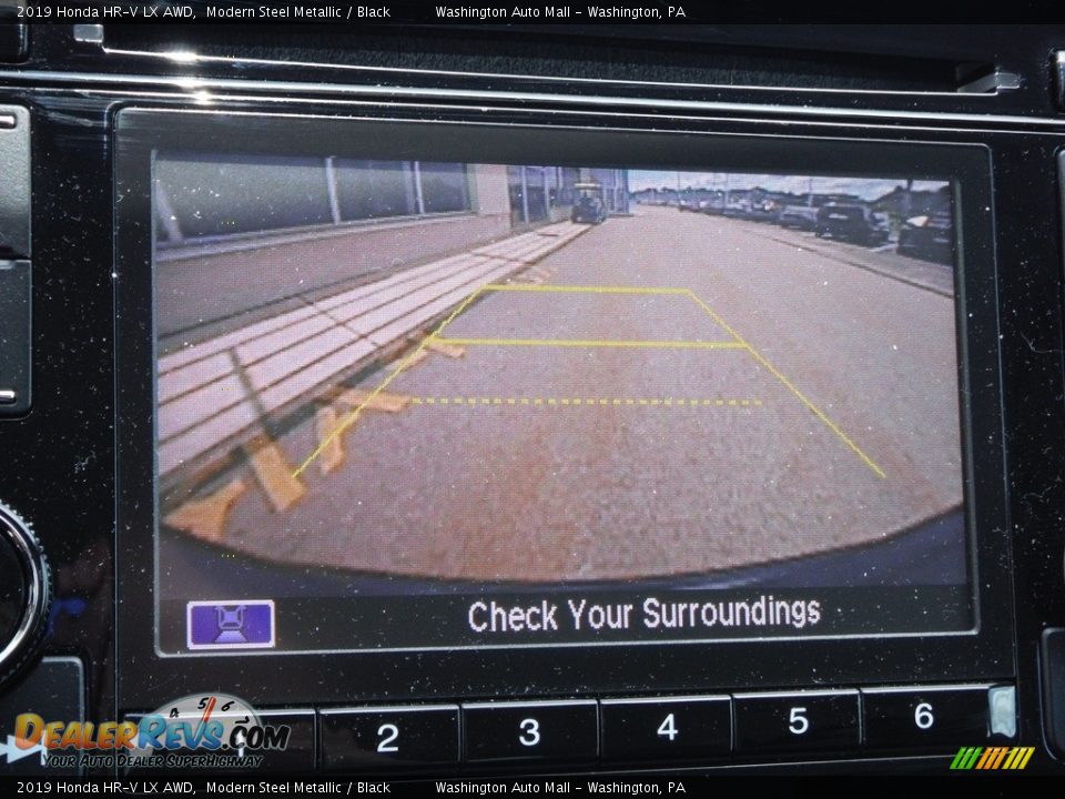 2019 Honda HR-V LX AWD Modern Steel Metallic / Black Photo #17