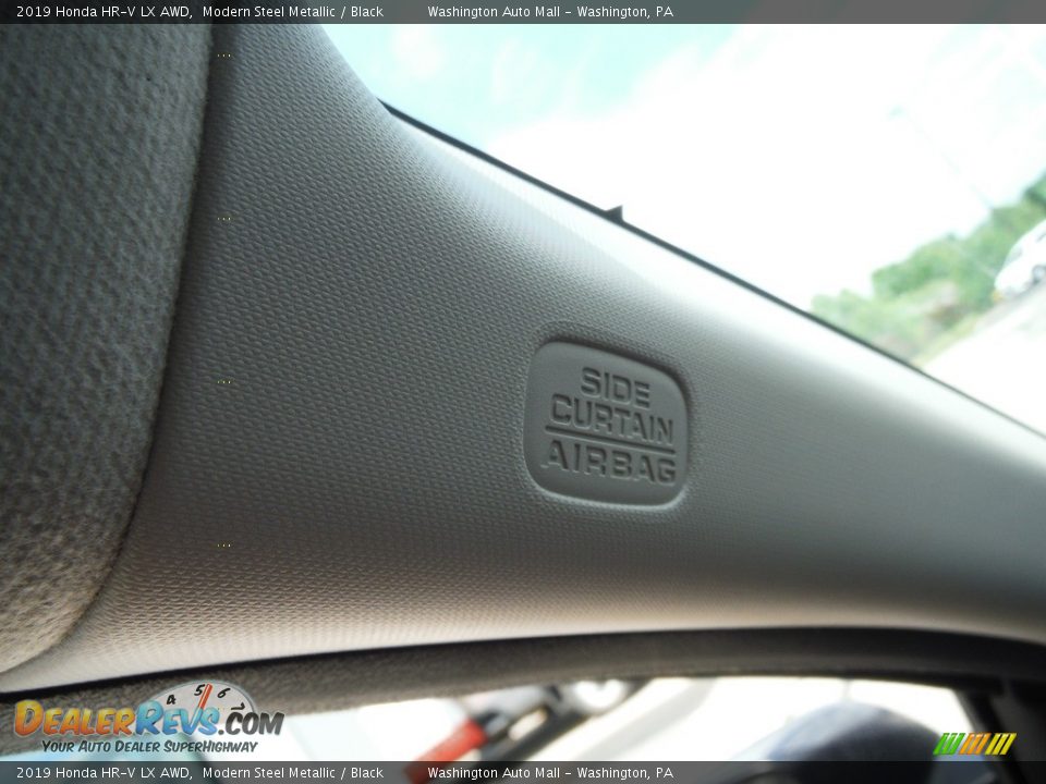 2019 Honda HR-V LX AWD Modern Steel Metallic / Black Photo #20