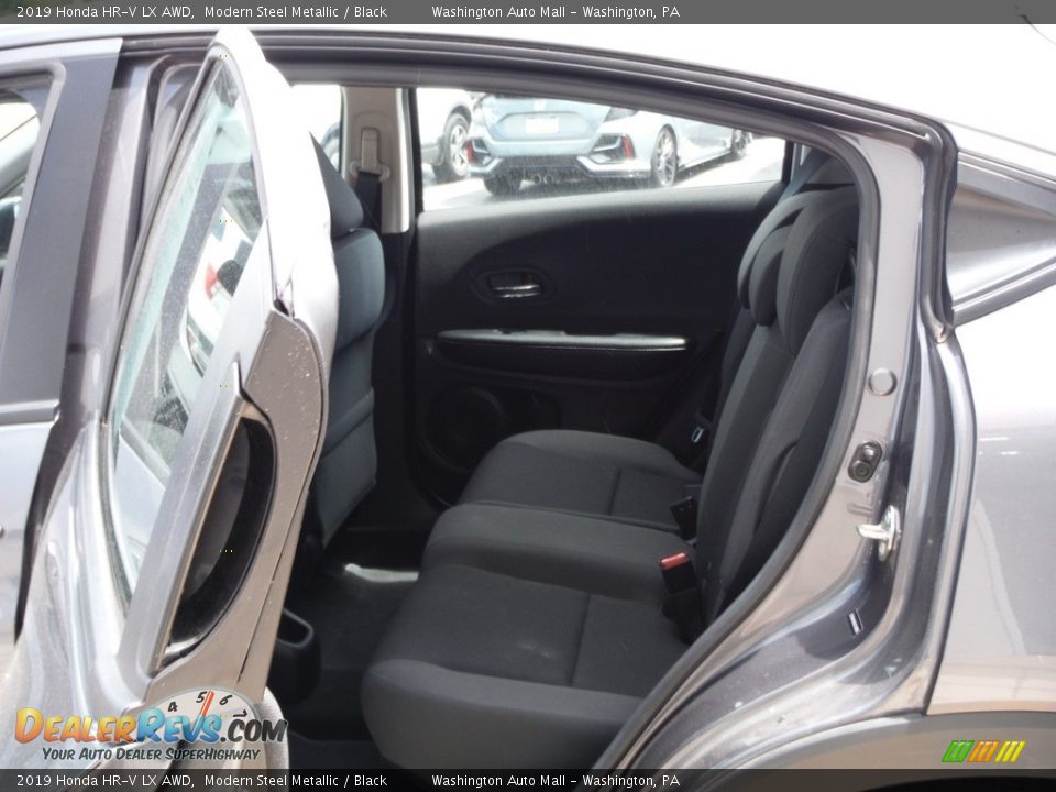 2019 Honda HR-V LX AWD Modern Steel Metallic / Black Photo #21