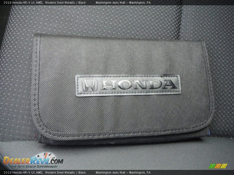 2019 Honda HR-V LX AWD Modern Steel Metallic / Black Photo #23