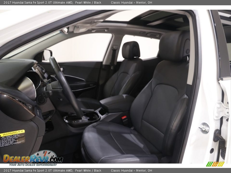 Front Seat of 2017 Hyundai Santa Fe Sport 2.0T Ulitimate AWD Photo #5