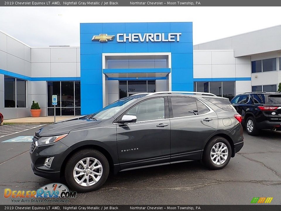 2019 Chevrolet Equinox LT AWD Nightfall Gray Metallic / Jet Black Photo #1