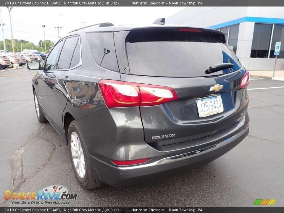 2019 Chevrolet Equinox LT AWD Nightfall Gray Metallic / Jet Black Photo #5