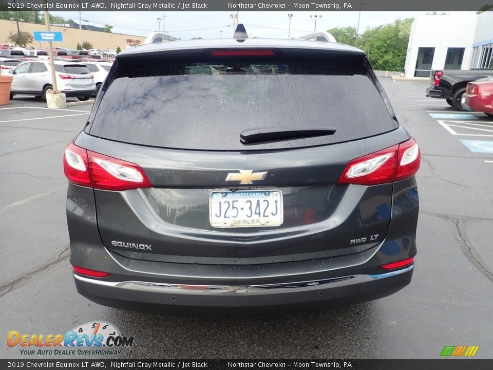 2019 Chevrolet Equinox LT AWD Nightfall Gray Metallic / Jet Black Photo #6