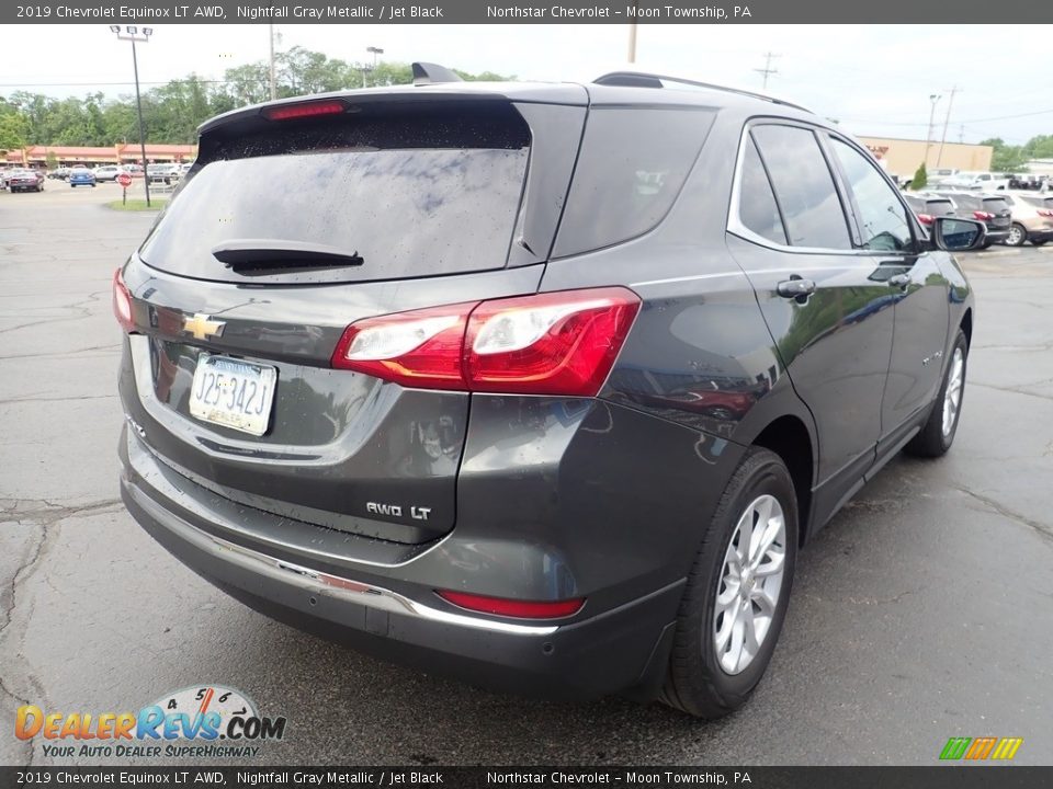 2019 Chevrolet Equinox LT AWD Nightfall Gray Metallic / Jet Black Photo #8