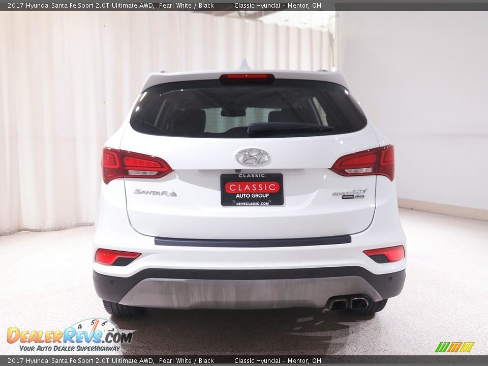 2017 Hyundai Santa Fe Sport 2.0T Ulitimate AWD Pearl White / Black Photo #20