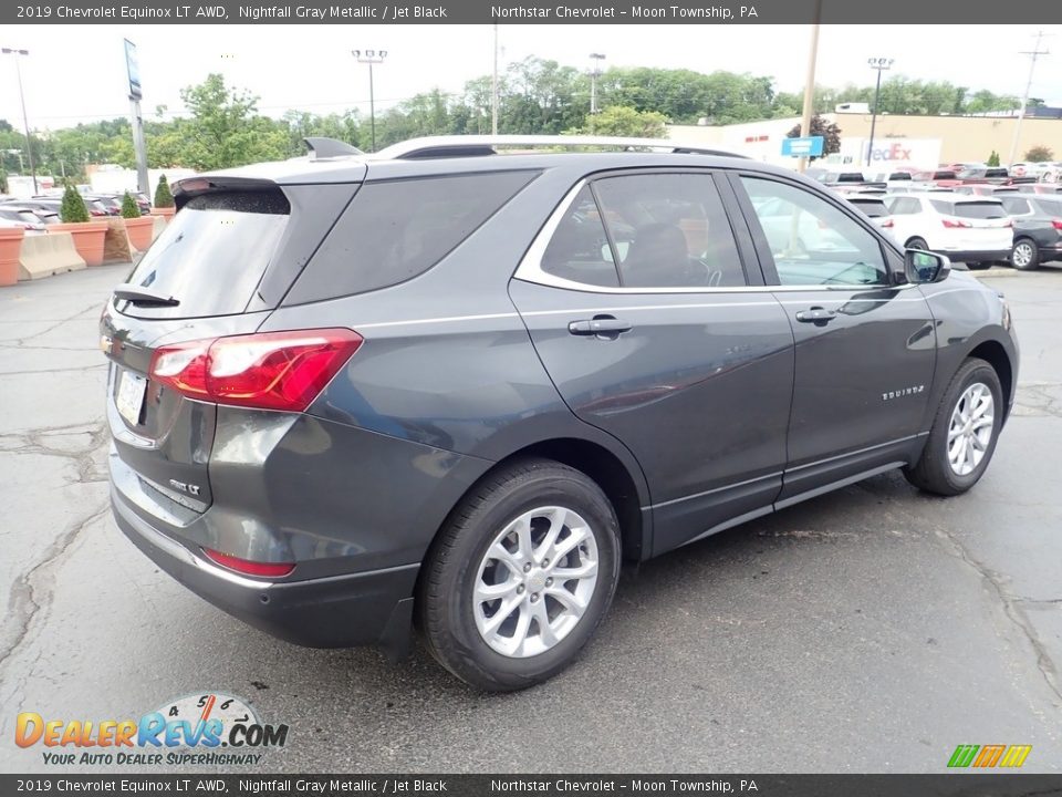 2019 Chevrolet Equinox LT AWD Nightfall Gray Metallic / Jet Black Photo #9