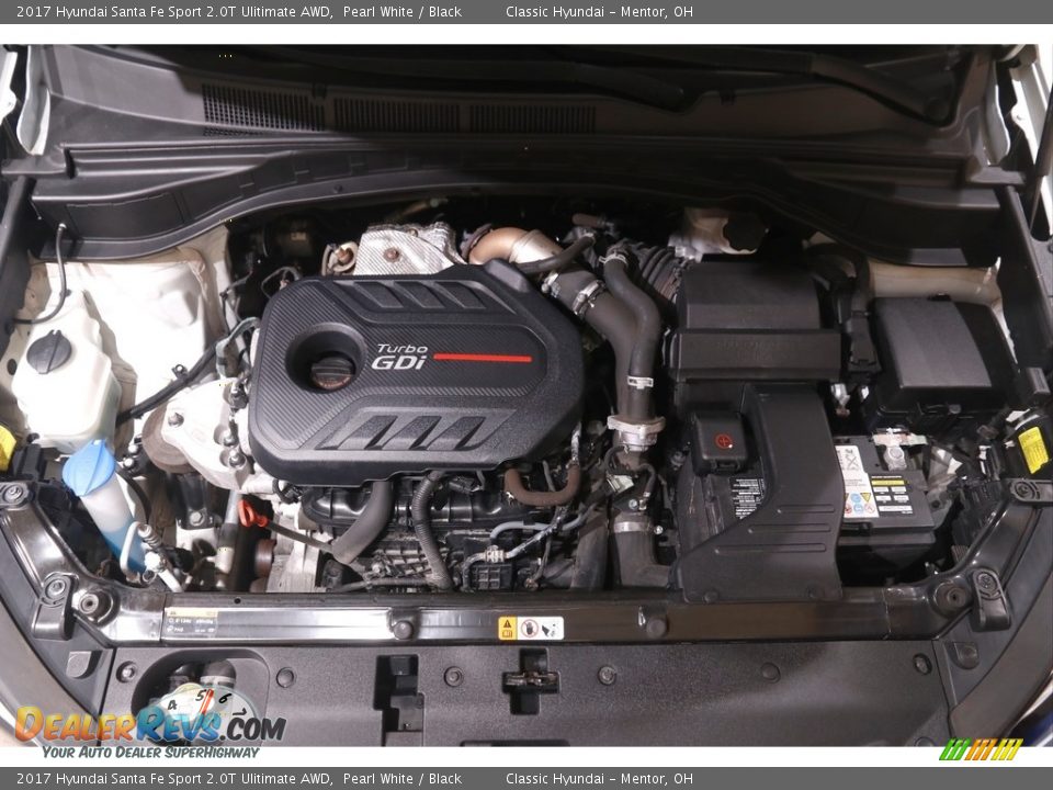 2017 Hyundai Santa Fe Sport 2.0T Ulitimate AWD 2.0 Liter GDI Turbocharged DOHC 16-Valve D-CVVT 4 Cylinder Engine Photo #21