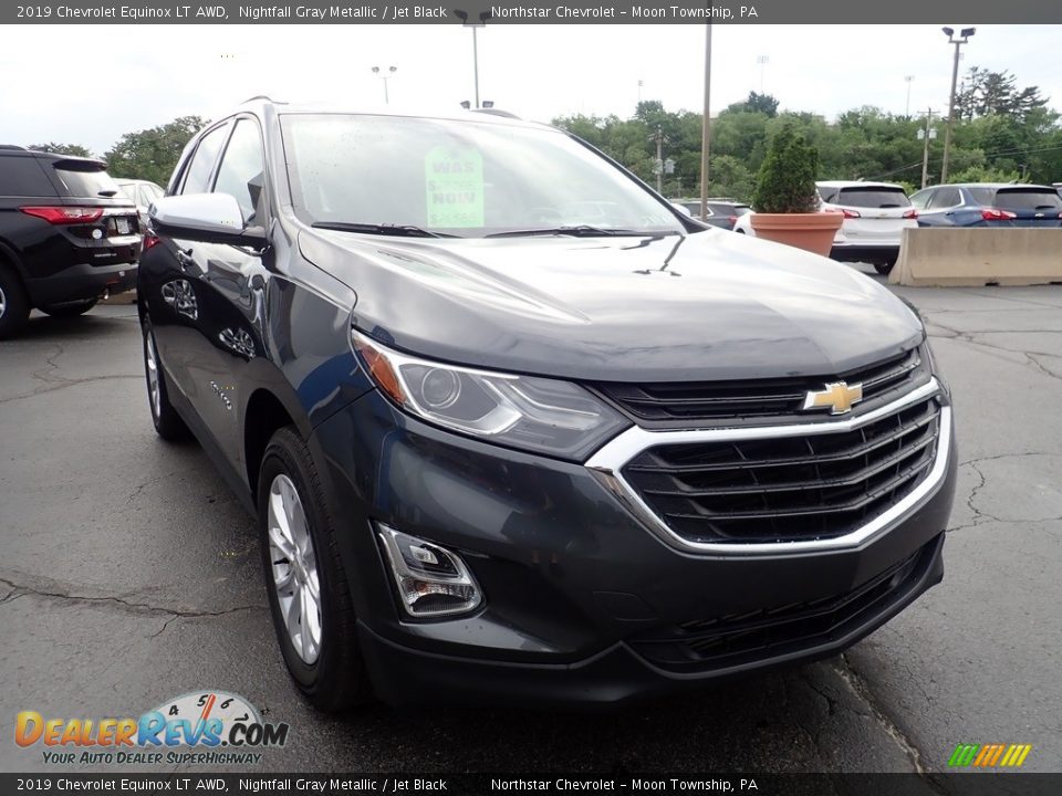 2019 Chevrolet Equinox LT AWD Nightfall Gray Metallic / Jet Black Photo #12