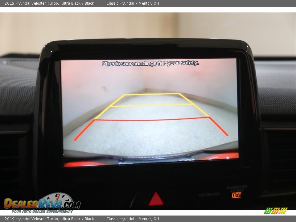 2019 Hyundai Veloster Turbo Ultra Black / Black Photo #11