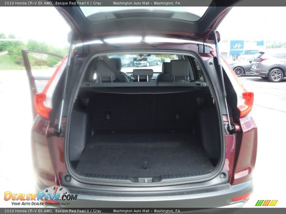 2019 Honda CR-V EX AWD Basque Red Pearl II / Gray Photo #27