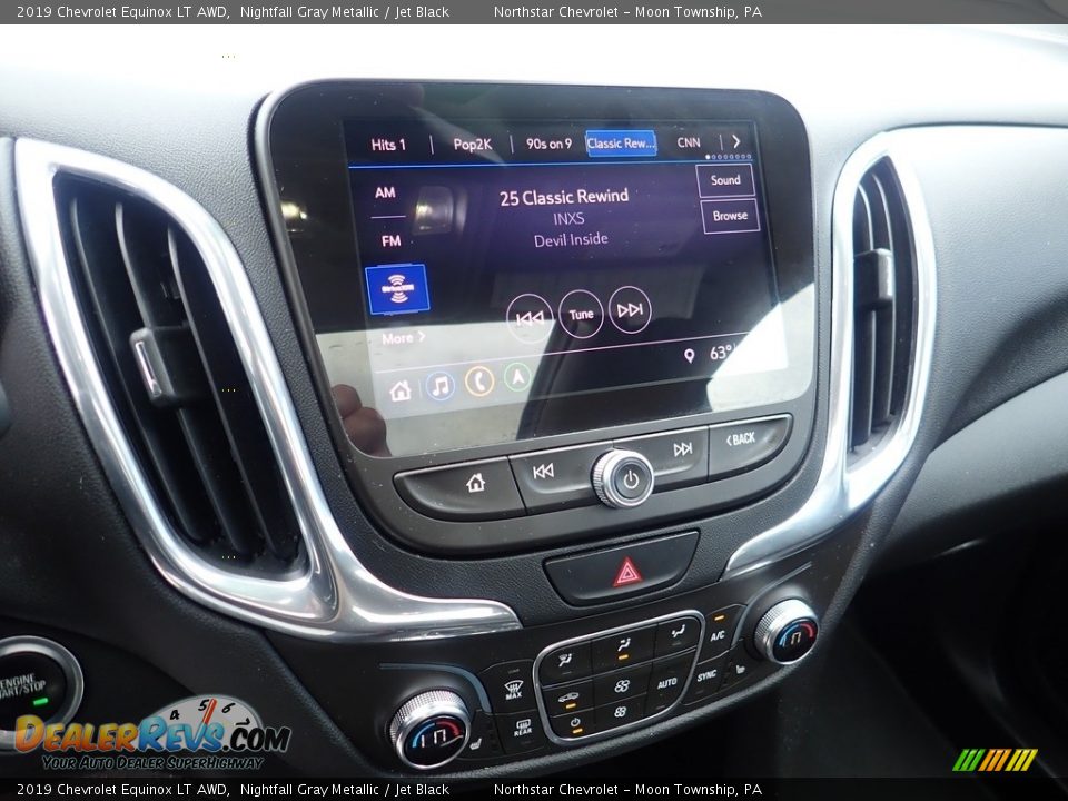 2019 Chevrolet Equinox LT AWD Nightfall Gray Metallic / Jet Black Photo #27