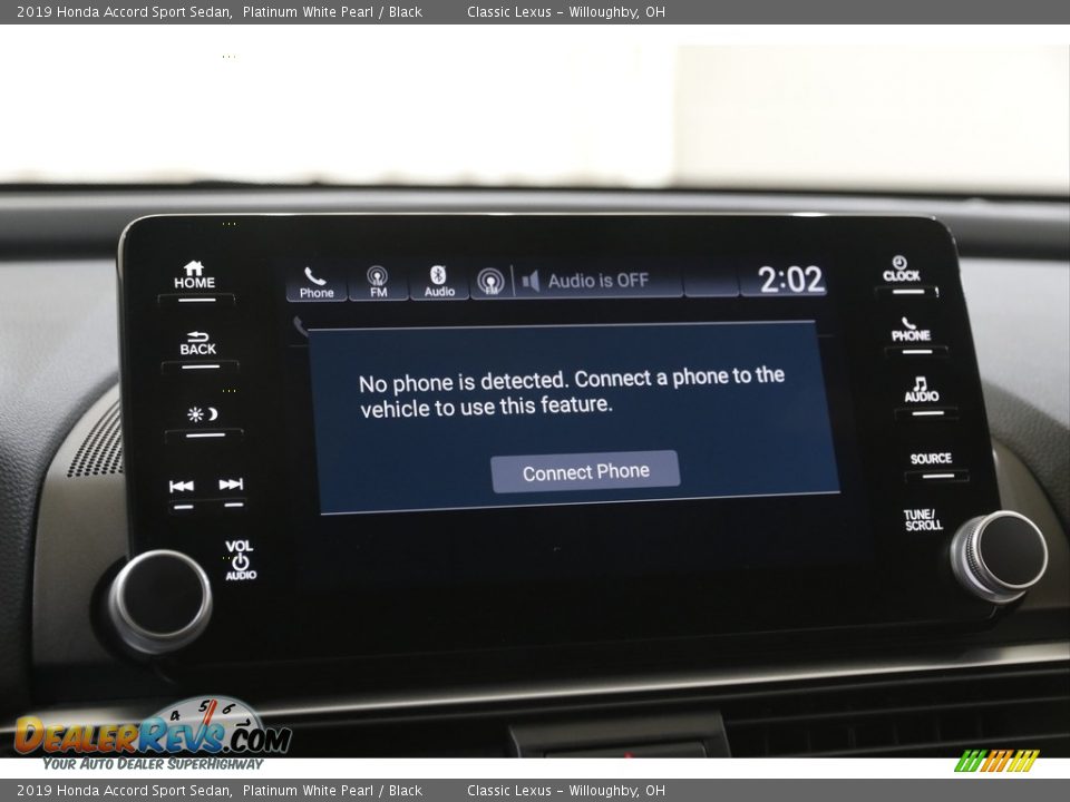 2019 Honda Accord Sport Sedan Platinum White Pearl / Black Photo #11