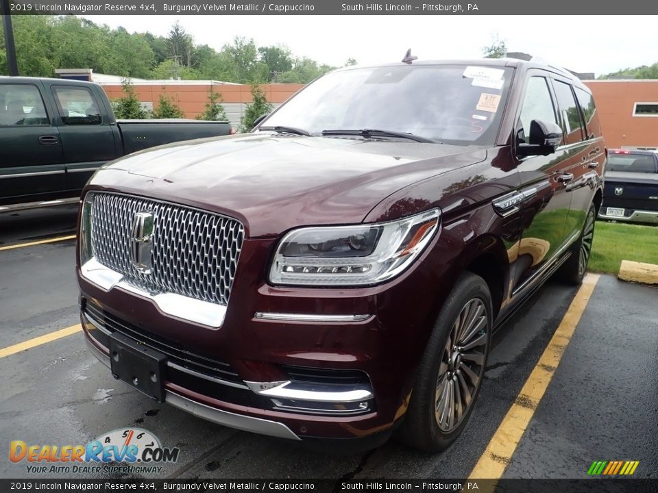 2019 Lincoln Navigator Reserve 4x4 Burgundy Velvet Metallic / Cappuccino Photo #1