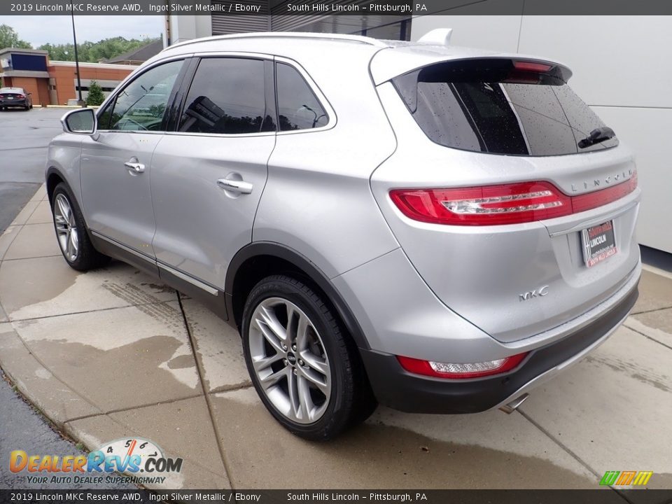2019 Lincoln MKC Reserve AWD Ingot Silver Metallic / Ebony Photo #3
