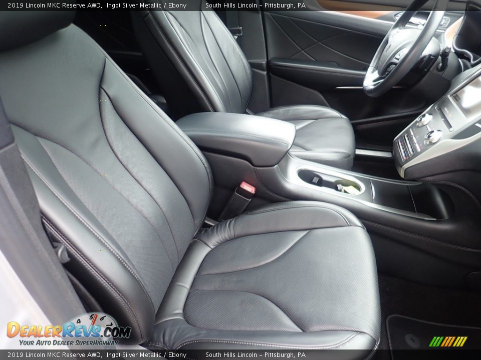2019 Lincoln MKC Reserve AWD Ingot Silver Metallic / Ebony Photo #11