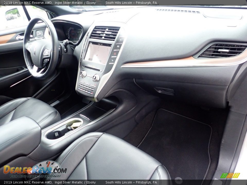 2019 Lincoln MKC Reserve AWD Ingot Silver Metallic / Ebony Photo #12