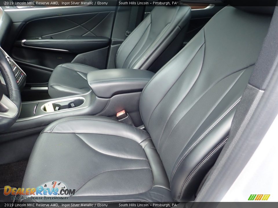 2019 Lincoln MKC Reserve AWD Ingot Silver Metallic / Ebony Photo #15