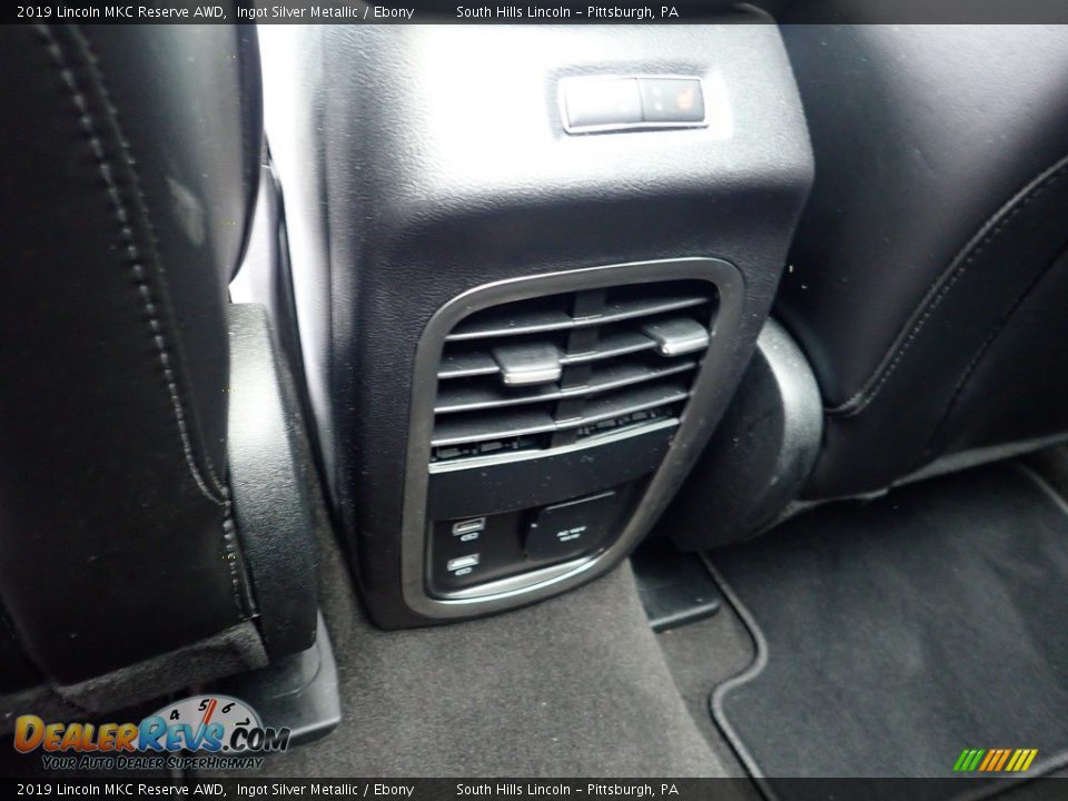 2019 Lincoln MKC Reserve AWD Ingot Silver Metallic / Ebony Photo #17