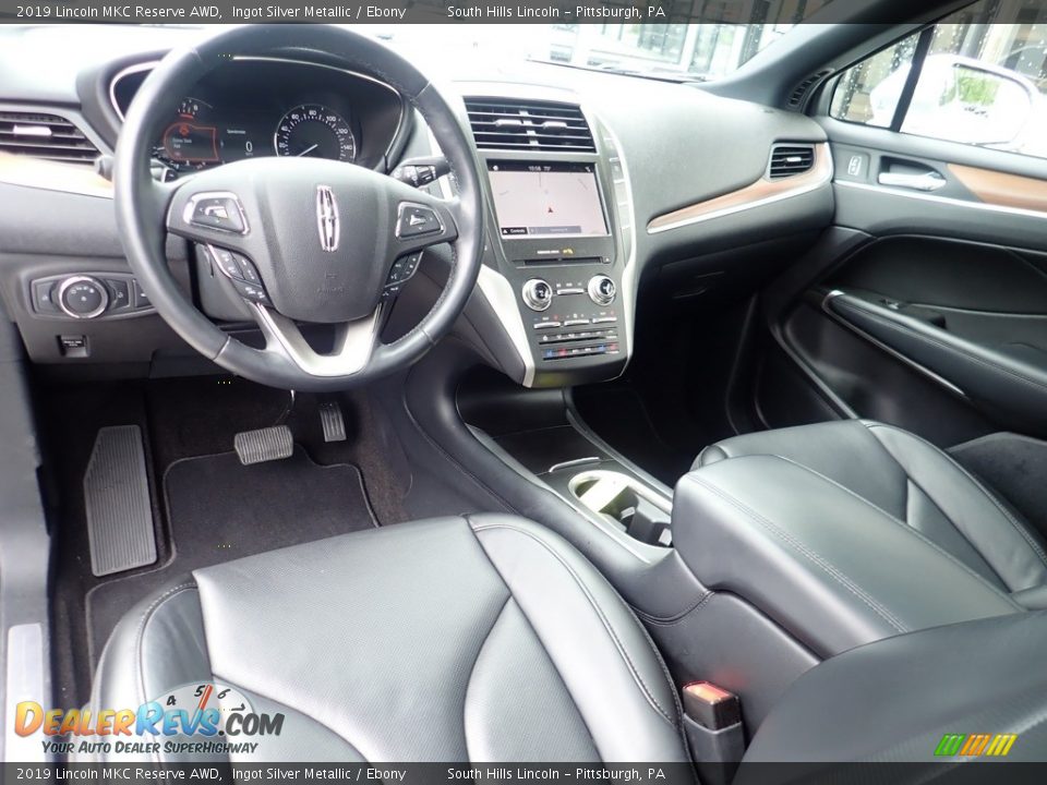 Ebony Interior - 2019 Lincoln MKC Reserve AWD Photo #18