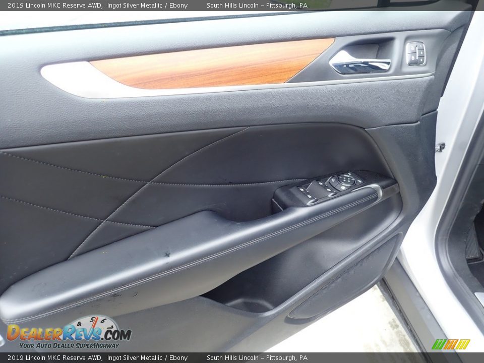 2019 Lincoln MKC Reserve AWD Ingot Silver Metallic / Ebony Photo #19