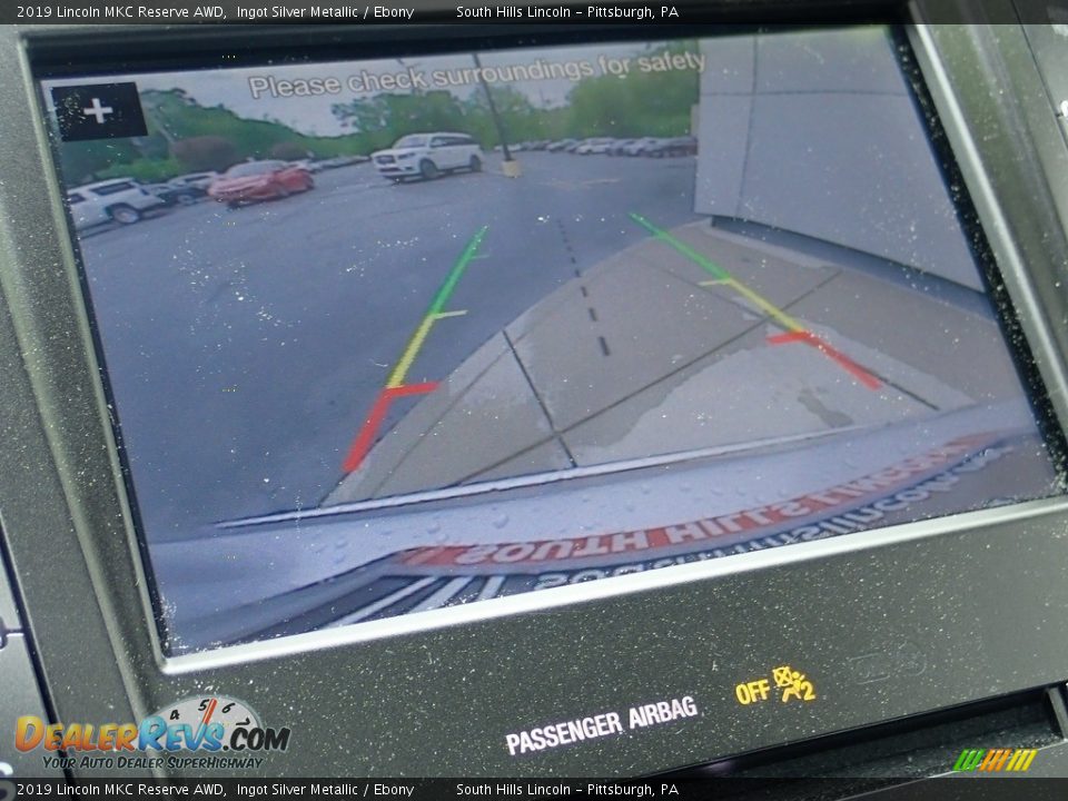 2019 Lincoln MKC Reserve AWD Ingot Silver Metallic / Ebony Photo #25