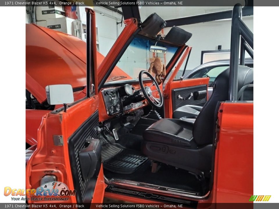 Black Interior - 1971 Chevrolet Blazer K5 4x4 Photo #2