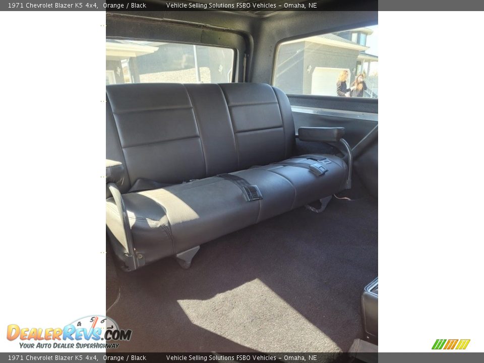 Rear Seat of 1971 Chevrolet Blazer K5 4x4 Photo #5