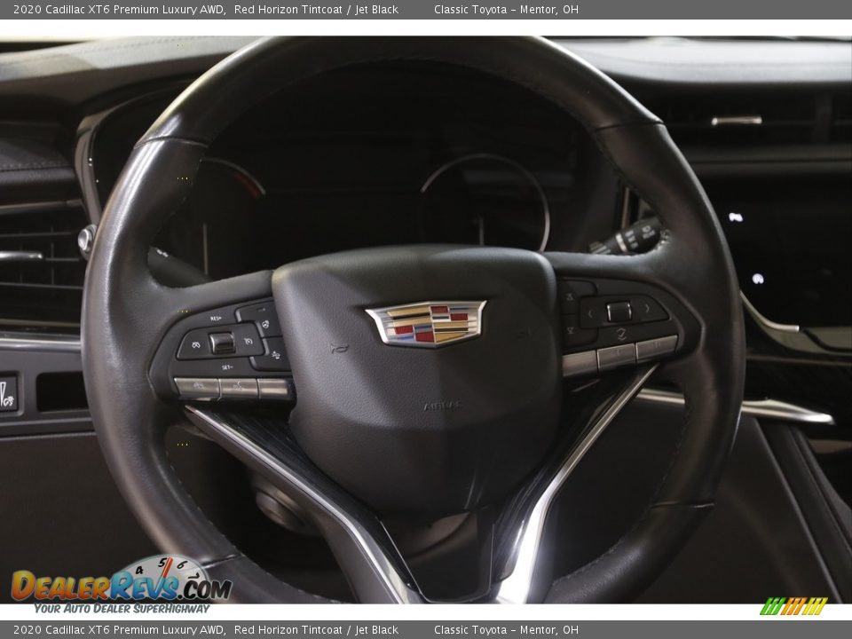 2020 Cadillac XT6 Premium Luxury AWD Red Horizon Tintcoat / Jet Black Photo #7