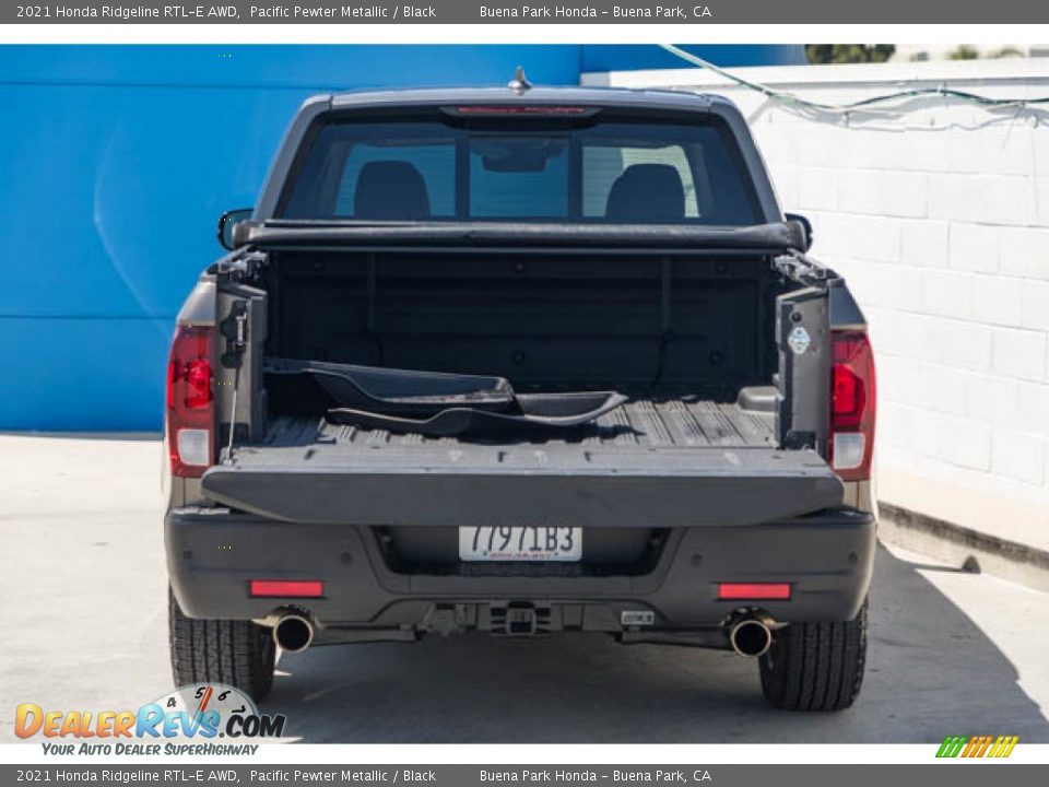 2021 Honda Ridgeline RTL-E AWD Pacific Pewter Metallic / Black Photo #10