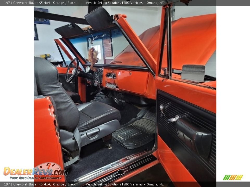 Front Seat of 1971 Chevrolet Blazer K5 4x4 Photo #10