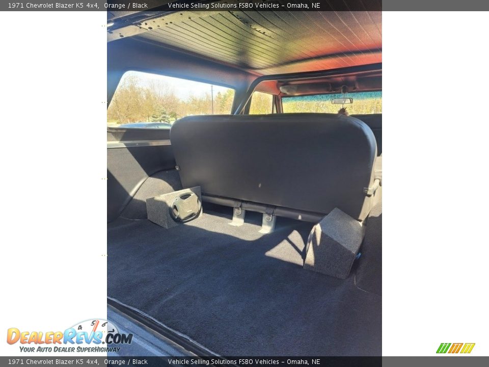 1971 Chevrolet Blazer K5 4x4 Trunk Photo #13