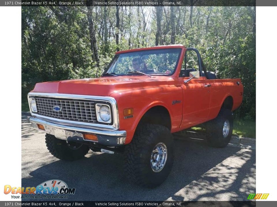 Orange 1971 Chevrolet Blazer K5 4x4 Photo #18