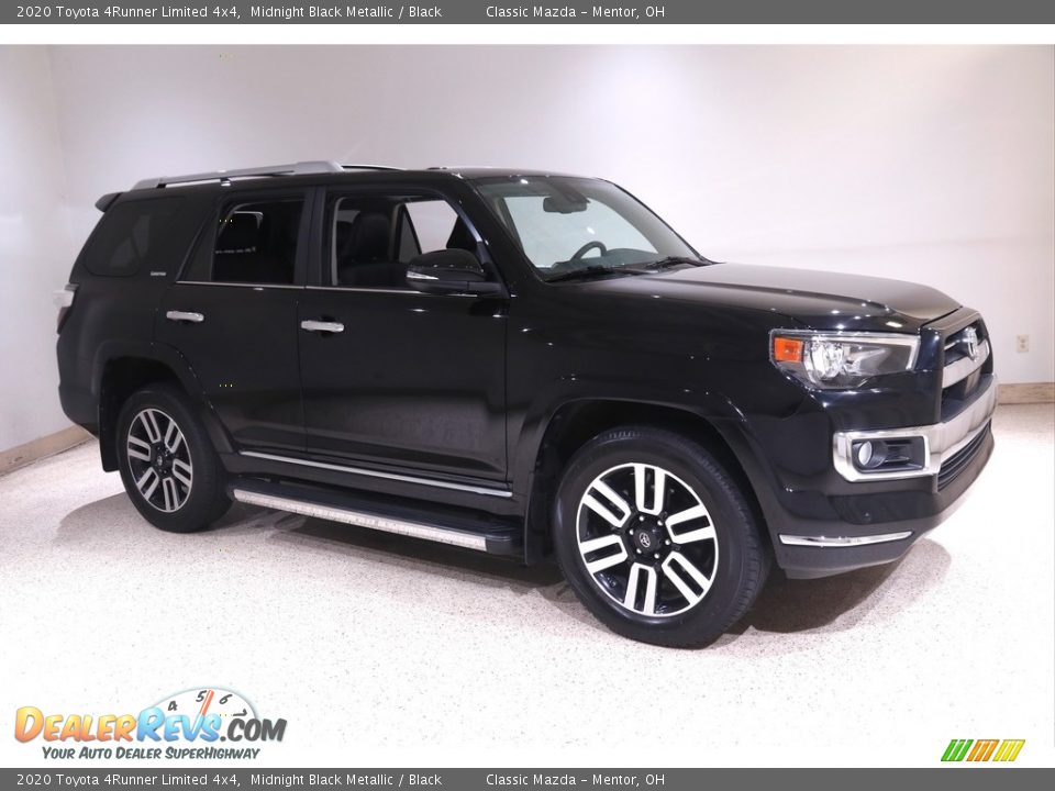 2020 Toyota 4Runner Limited 4x4 Midnight Black Metallic / Black Photo #1