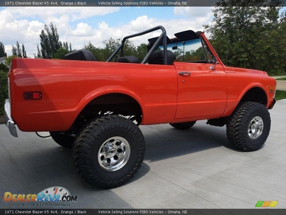 Orange 1971 Chevrolet Blazer K5 4x4 Photo #20