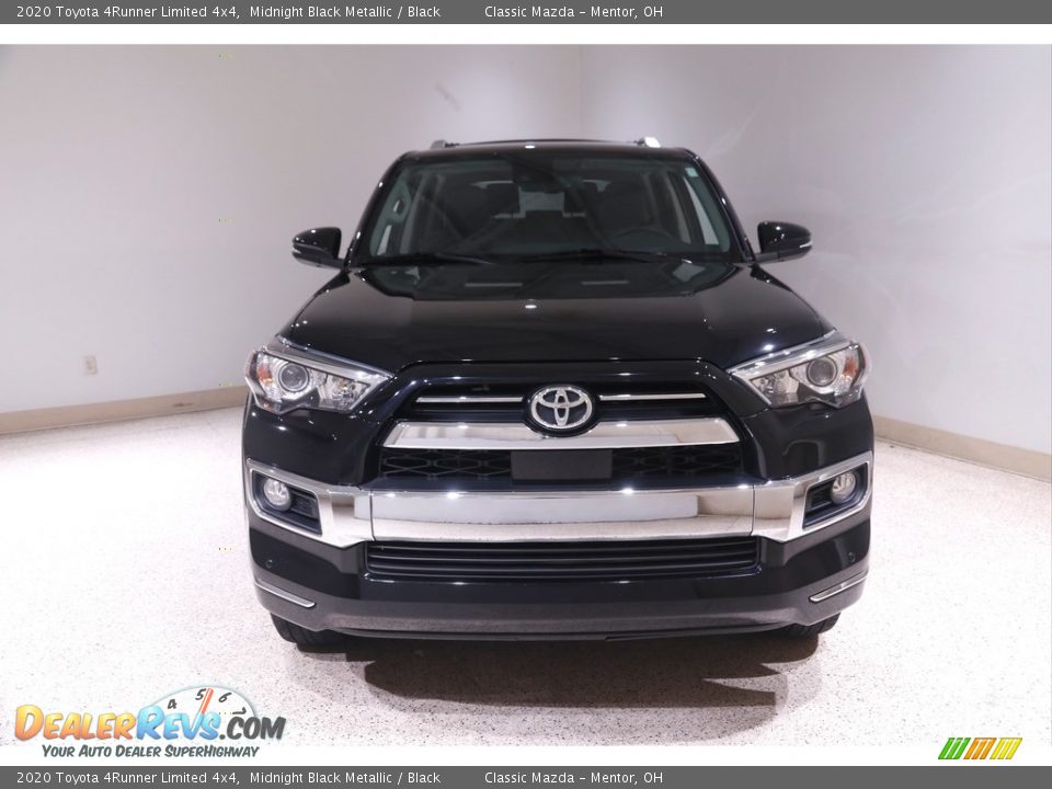 2020 Toyota 4Runner Limited 4x4 Midnight Black Metallic / Black Photo #2