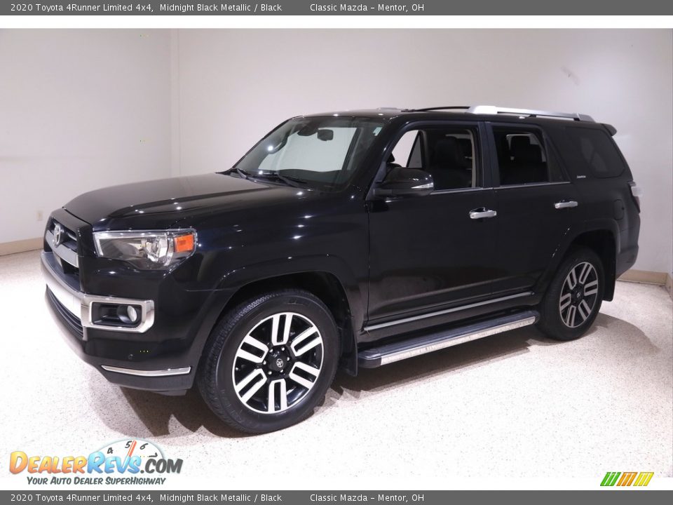 2020 Toyota 4Runner Limited 4x4 Midnight Black Metallic / Black Photo #3