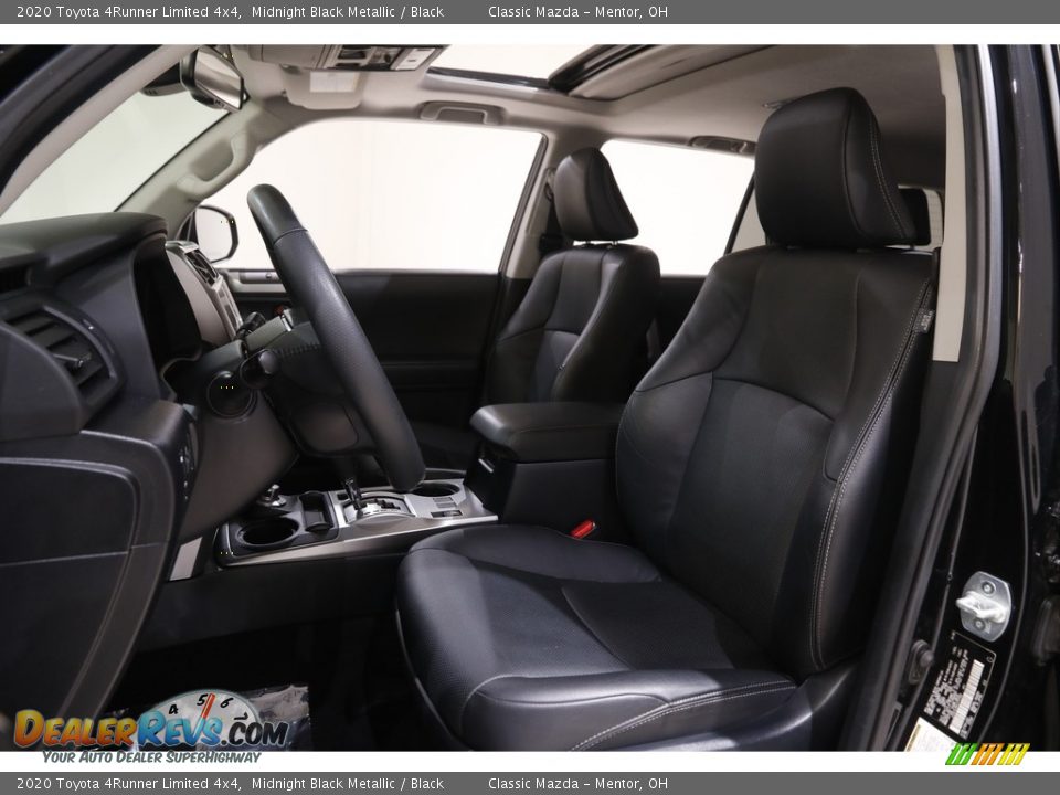 2020 Toyota 4Runner Limited 4x4 Midnight Black Metallic / Black Photo #5