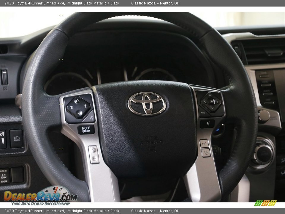 2020 Toyota 4Runner Limited 4x4 Midnight Black Metallic / Black Photo #7