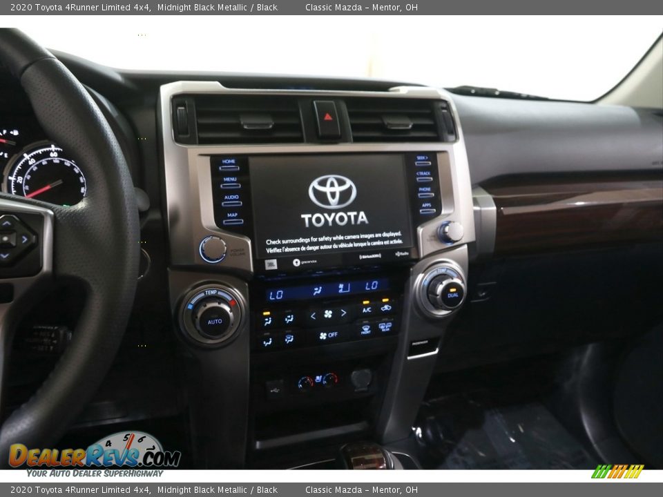 2020 Toyota 4Runner Limited 4x4 Midnight Black Metallic / Black Photo #9