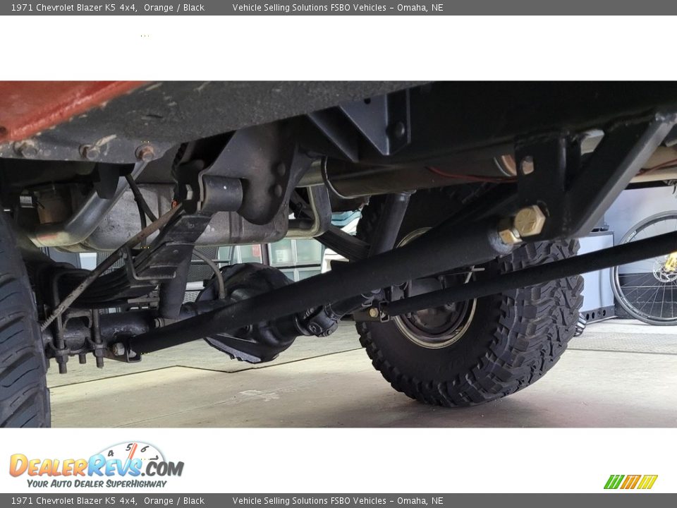 Undercarriage of 1971 Chevrolet Blazer K5 4x4 Photo #32