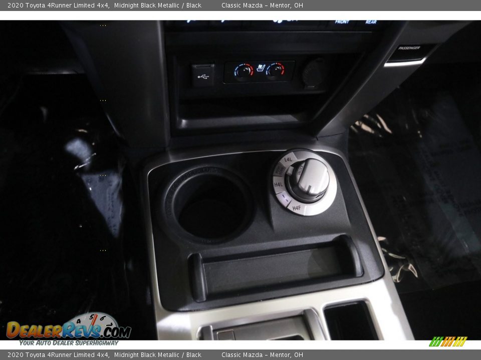 2020 Toyota 4Runner Limited 4x4 Midnight Black Metallic / Black Photo #15