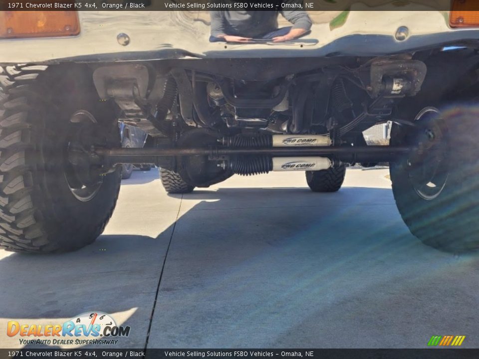 Undercarriage of 1971 Chevrolet Blazer K5 4x4 Photo #36