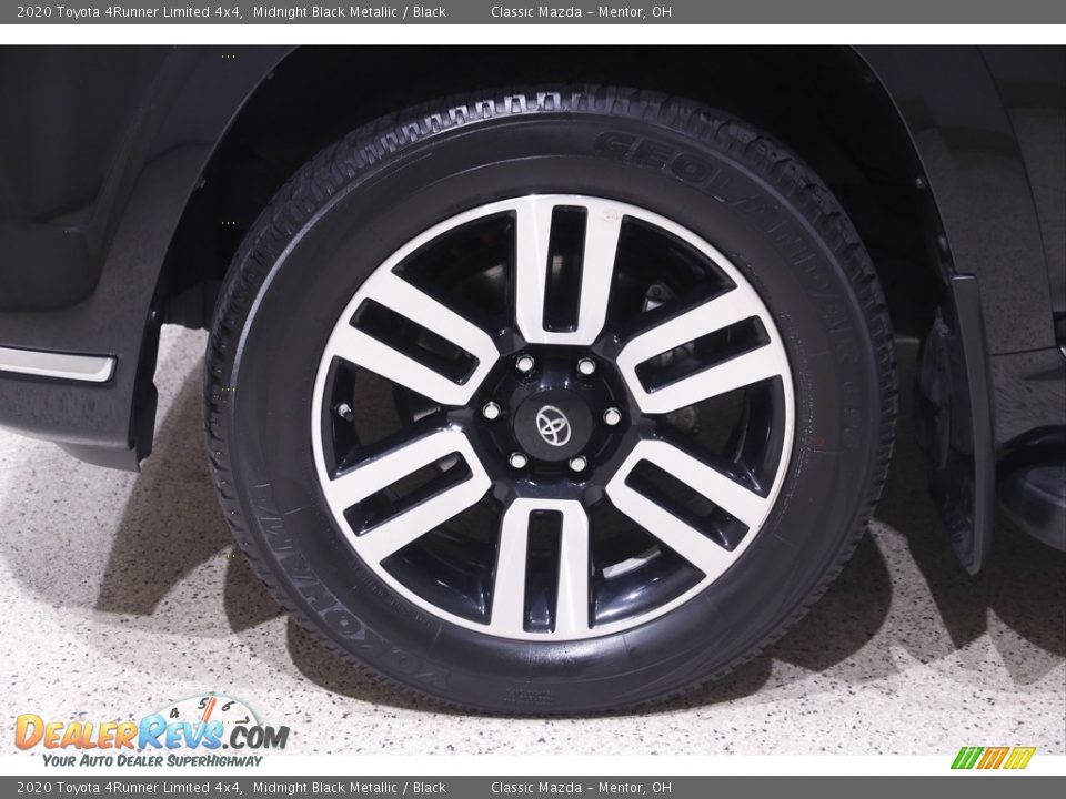 2020 Toyota 4Runner Limited 4x4 Midnight Black Metallic / Black Photo #22